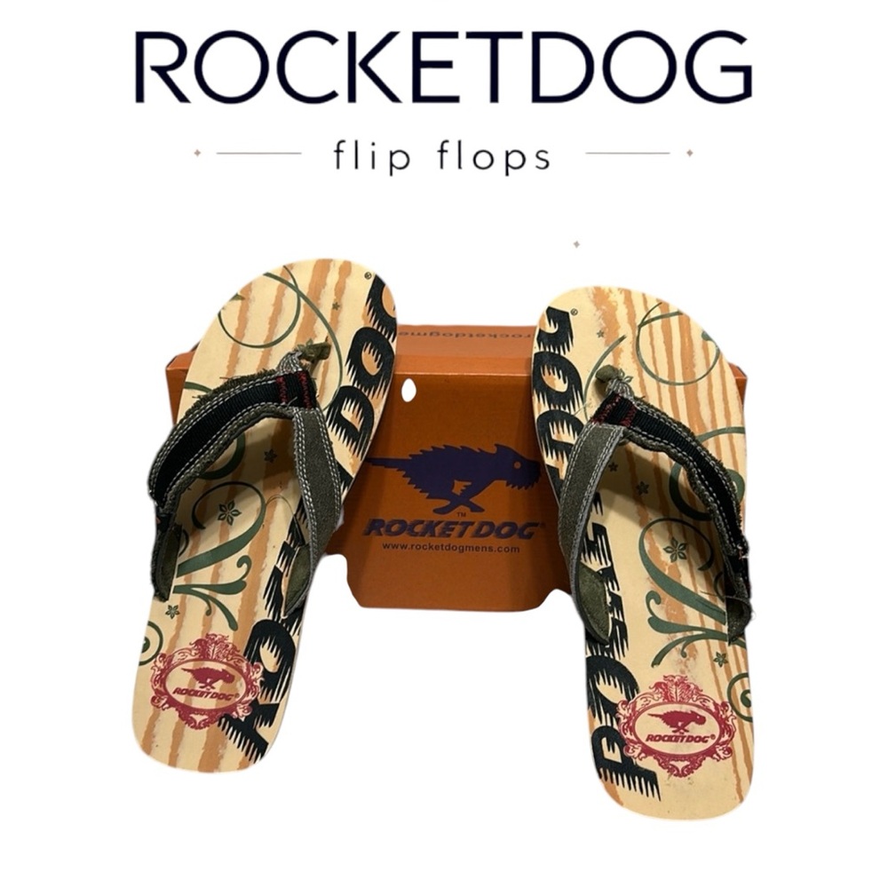 🩴 Rocket Dog men’s flip flops brand new with box